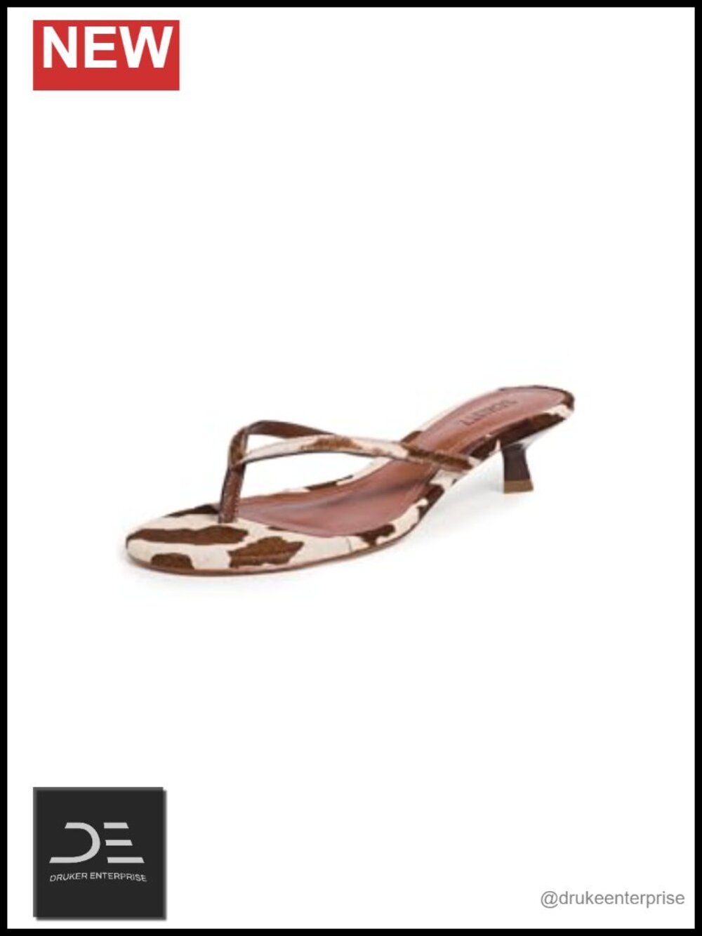Kitten Heel Sandals Flats for Women 2in Heel